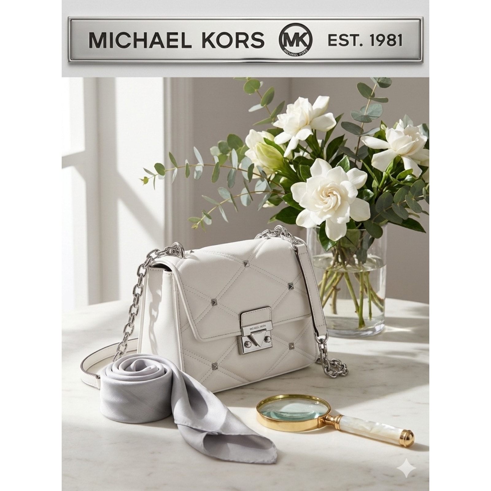 Michael Kors Quilted Convertible Shoulder Bag